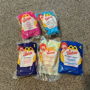 BARBIE  doll 👱 McDonald’s Happy Meal toys UNOPENED